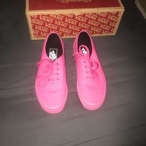 Pink vans